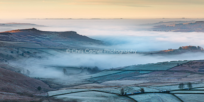 Morning Mists, Stanage Edge