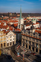 Over Malostranske Square, Prague