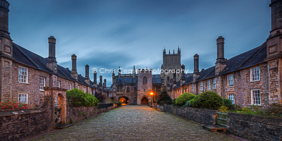 Vicars Close Panorama, Wells