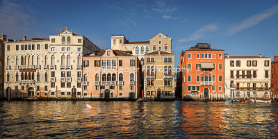 Palazzos Beside The Grand Canal, Venice
