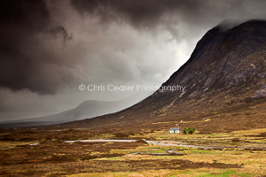 Stormclouds over Buachaille Etive Mor