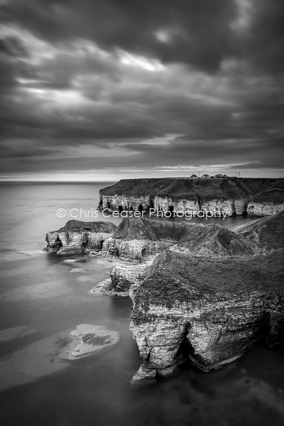 Drama At High Tide, Thornwick Bay