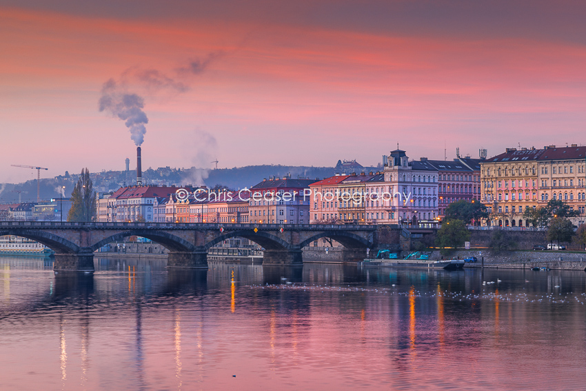 Smoke Over The Vltava, Prague