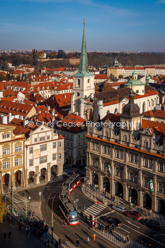 Over Malostranske Square, Prague