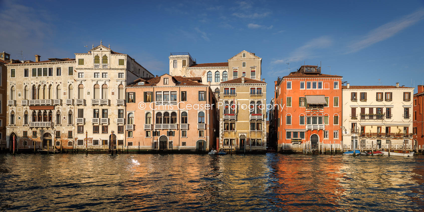 Palazzos Beside The Grand Canal, Venice
